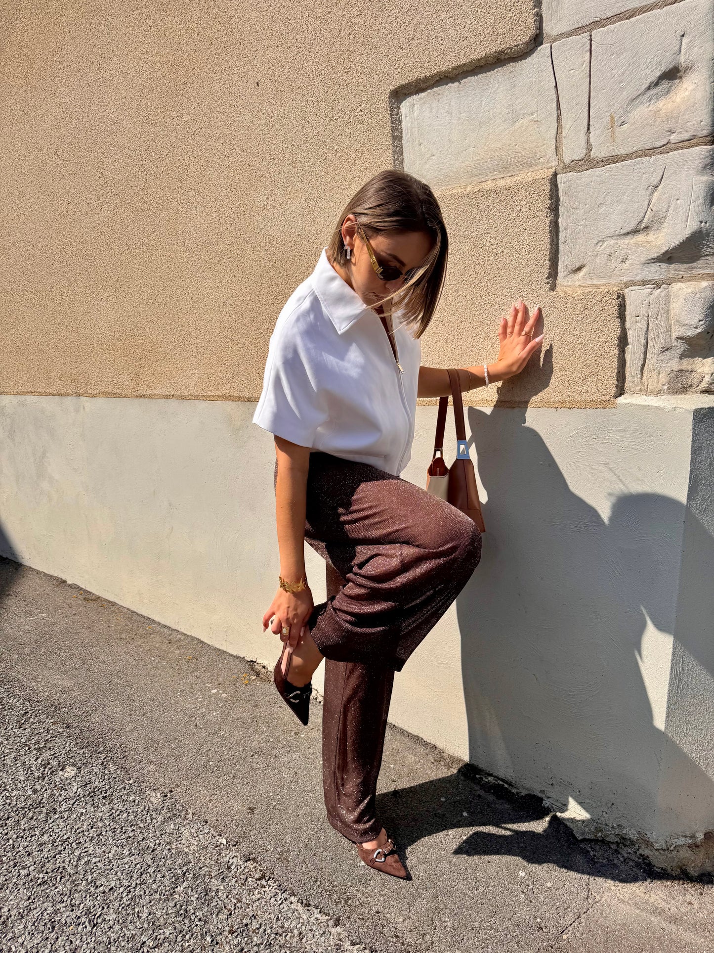 ESCARPINS CÉLINE (marron)